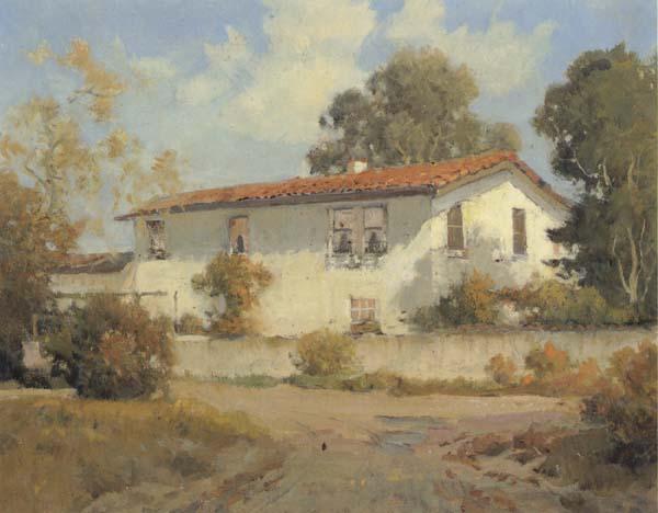 unknow artist Sherman Rose Adobe,monterey oil painting image